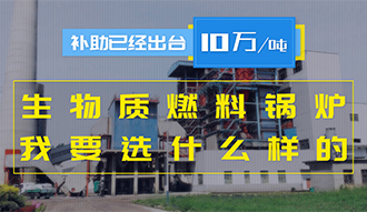 【生物质·补贴】生物质燃料锅炉10万元/吨补助已经出台，我要选什么样的锅炉？